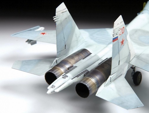 7294 Российский учебно-боевой самолет "Су-27УБ" фото 9
