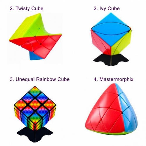 Набор головоломок Cube (в коробке 4 шт) фото 3