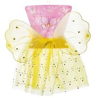 карнав.наб. принцессы (юбка с блестками, крылья бабочки) размер 4-6