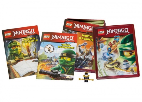 Комплект книг LEGO TIN-6703B Ninjago 3 шт. фото 4