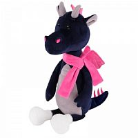 Мягкая игрушка MAXITOYS MT-MRT012310-2-25 Дракон Карл в шарфике 25 см