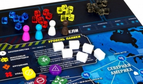 Настольная игра "Пандемия: Наследие (голубая коробка) (PANDEMIC LEGACY RU BLUE)" фото 5