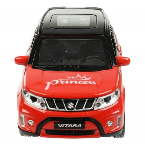Технопарк. Модель "Suzuki vitara" металл 12 см, двер, багаж, инерц, красный, арт.VITARA-12GRL-RD фото 5