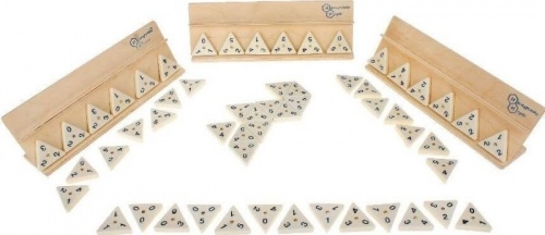 Игра "Тримино" (треугольное домино) арт.7059 /14 фото 3