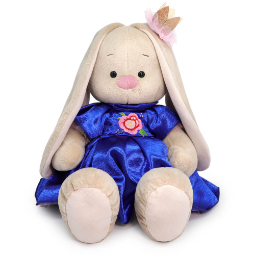 Синее платье с вышивкой                                                       (комплект одежды для Зайки Ми)  34 фото 4