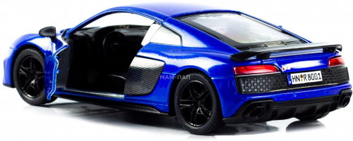 Kinsmart. Модель арт.КТ5422/2 "Audi R8 Coupe 2020" 1:36 (синяя) инерц. фото 6