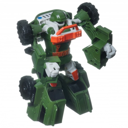 Трансформер 2в1 BONDIBOT робот-зелёный внедорожник, Bondibon BOX 17,4x15,7x8,5 см, арт. 888-6. фото 3