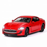 Модель мет. "Maserati Granturismo MC Stradale" 1:32 инерц. свет, звук откр. двери арт.53105/71362
