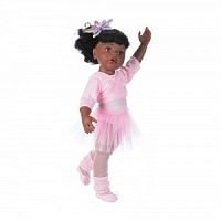 Кукла Ханна "Балерина", афро-американка, 50 см
