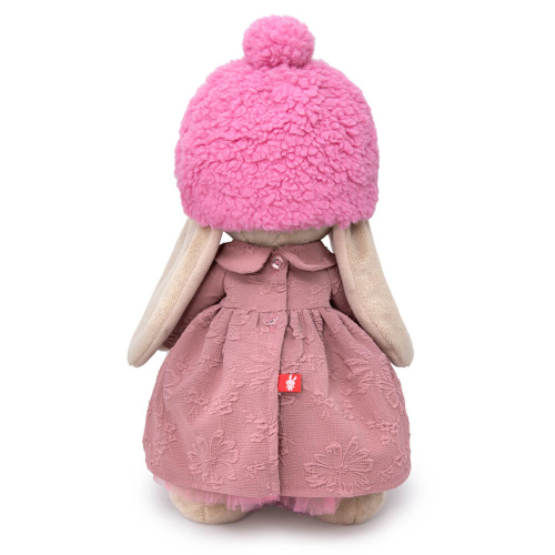 Зайка Ми в платье и меховой шапке (большой)  32 фото 4