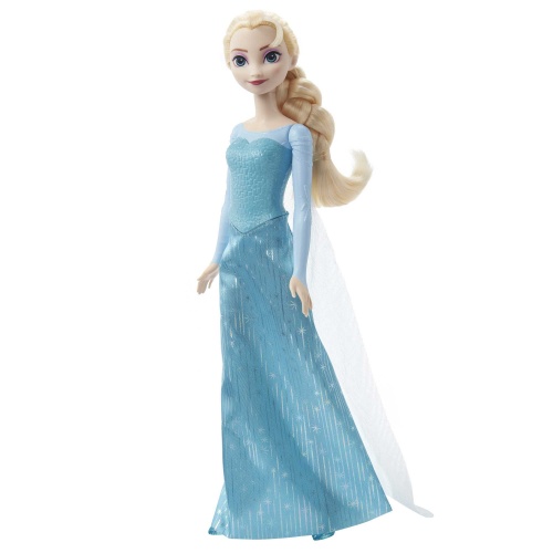 Mattel. Кукла "Disney Frozen: Эльза" в голубом платье с аксессуарами арт.HLW47 фото 3