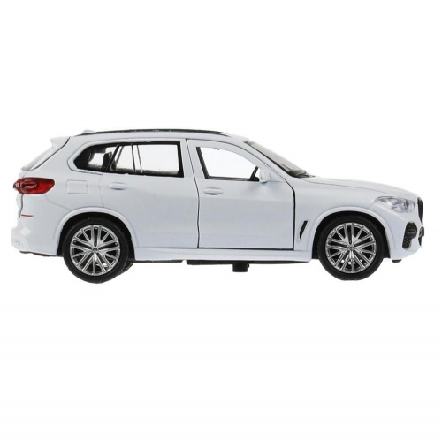 Технопарк. Модель "BMW X5 M-Sport" 12 см, металл двери, багаж, бел, кор. арт.X5-12-WH фото 3