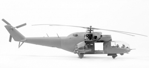 7273 Советский ударный вертолет Ми-24А фото 7