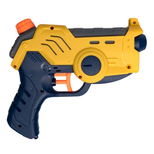 Водный пистолет Bondibon "Наше Лето", РАС, 19х16х5,5 см, 200 мл, жёлто-синий. фото 2