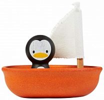 Лодка и пингвин