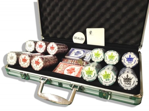 "Empire 300", набор для игры в покер, 300 фишек по 11,5 грамм. фото 4