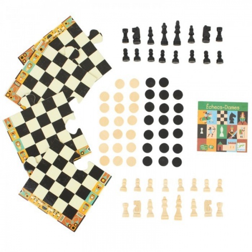 Настольная игра "Шахматы и шашки" фото 4