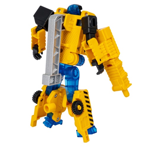 Трансформер 2в1 BONDIBOT Bondibon, робот-строит.техника (автокран), CRD 20x15x8 см, цвет жёлтый, арт фото 4