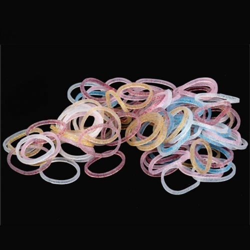 Резиночки для плетения браслетов RAINBOW LOOM Блестящие микс фото 2