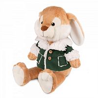Мягкая игрушка MAXITOYS LUXURY MT-MRT02226-4-20 Кролик Эдик в дубленке 20 см