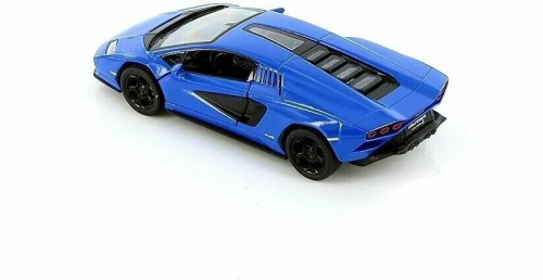 Kinsmart. Модель арт.КТ5437/2 "Lamborghini Countach LPI 800-4" 1:38 (синяя) инерц. фото 3