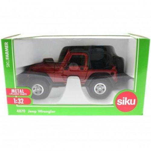 Машинка Siku "Jeep Wrangler", масштаб 1:32 фото 7