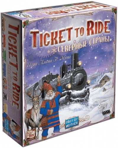 Настольная игра: Ticket to Ride: Северные страны, арт. 1702 фото 2