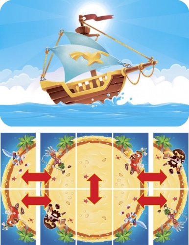 Наст. игра "Остров Pizza" арт.1972 (треугольная коробка) фото 3