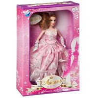 Кукла  в бальном платье, ВОХ 35х22х6 см, 5 видов, арт.0622N.