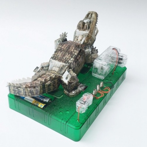 Электронный 3D-конструктор Крокодил фото 5