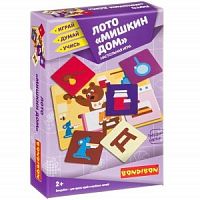 Лото "Мишкин Дом"- настольная игра BONDIBON.