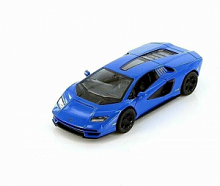 Kinsmart. Модель арт.КТ5437/2 "Lamborghini Countach LPI 800-4" 1:38 (синяя) инерц.