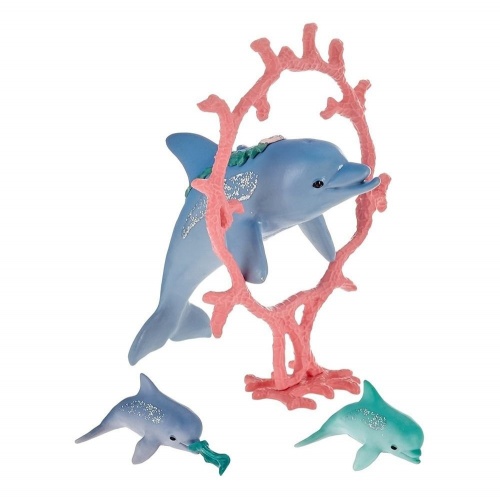 Набор Schleich Мама дельфин с детенышами фото 3