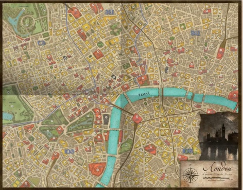 Настольная игра "Шерлок Холмс, детектив-консультант. Убийства на Темзе и другие расследования" фото 2