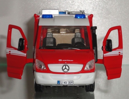 Микроавтобус Siku Пожарная машина Mercedes-Benz фото 6