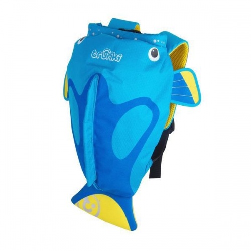 Рюкзак Trunki "Коралловая рыбка" для бассейна и пляжа, голубой фото 2