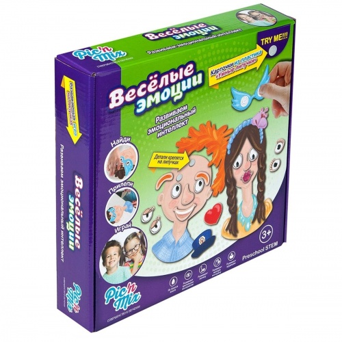 Веселые Эмоции, пазл-липучка Pic-n-Mix фото 2