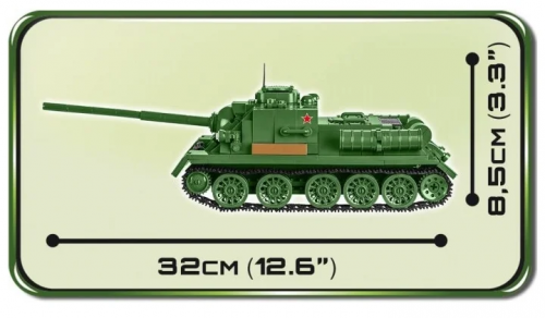 Cobi.Конструктор арт.2541 "Советский танк World War II SU 100" 655 дет. /3 фото 2