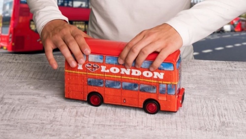 3D Пазл "Лондонский автобус", 216 эл. фото 5