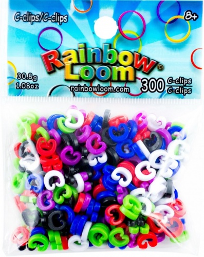 С - клипсы RAINBOW LOOM для плетения браслетов из резиночек фото 2