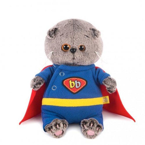 Мягкая игрушка BUDI BASA BB-024 Басик BABY в костюме супермена 20см фото 2