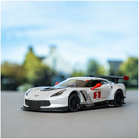 Kinsmart. Модель арт.КТ5397/2 "Corvette C7. R Race Car 2016" 1:36 (белая) инерц.