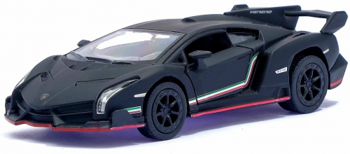 Kinsmart. Модель арт.КТ5367/2 "Lamborghini Veneno" 1:36 (черная) инерц. фото 7