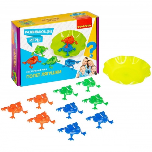 Развивающие настольные игры Bondibon «ПОЛЕТ ЛЯГУШКИ», BOX фото 5
