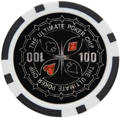 "Ultimate 500 Silver",  Профессиональный набор для игры в покер. фото 8