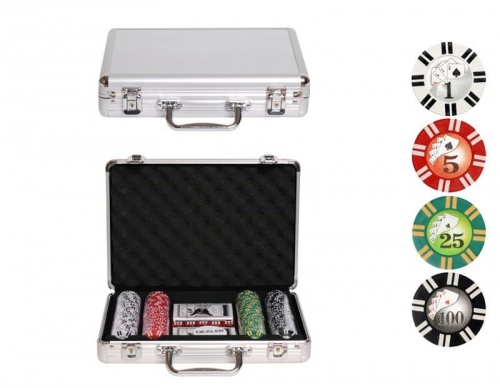 "Royal Flаsh 200", Профессиональный набор для игры в покер. фото 3