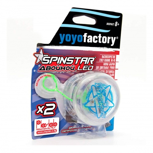 Йо-йо YoYoFactory SpinStar LED Двойной фото 2