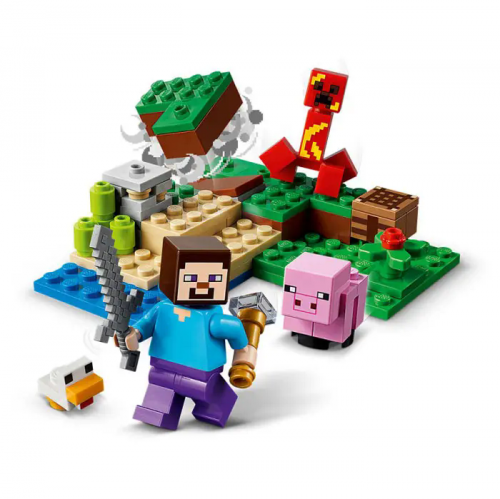 LEGO. Конструктор 21177 "Minecraft Dessert" (Засада Крипера) фото 2