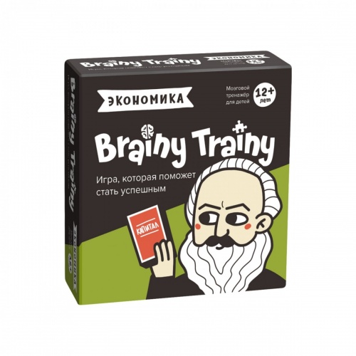 Игра-головоломка BRAINY TRAINY УМ267 Экономика фото 2