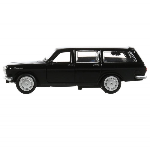 Технопарк. Машина металл "ГАЗ-2402 Волга" 12 см, двери, багаж, черная, арт.2402-12-BK фото 5